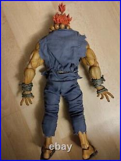 1/6 Super Street Fighter Akuma Kidslogic Figure Like Ryu Iconiq Studios Uk Rare