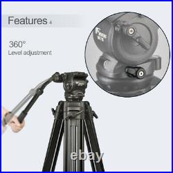 1.8M Professional Video Camcorder Tripod WF-718 DSLR Cam Stand For Studio Film