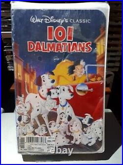 101 Dalmatians, Black Diamond VHS 1263 (Clamshell) VHS Video, NTSC Sealed