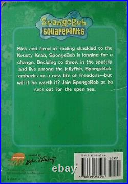 14 Spongebob Square Pants VHS Video Tape Lot & 4 Books The Movie Halloween MORE