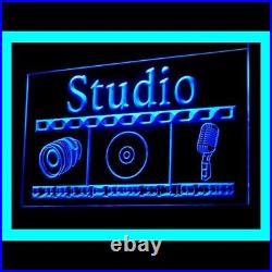 140074 Studio Video Recording Music Media On Air Display Neon Sign 16 Color