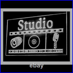 140074 Studio Video Recording Music Media On Air Display Neon Sign 16 Color