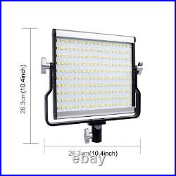 15W 1650lm 200 LEDs 3200-5600K Dimming Studio Video Light Photo Light Rotatable