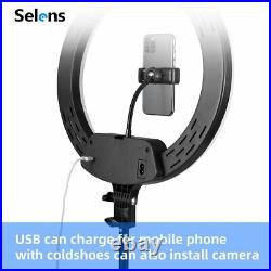 18/14'' Studio Dimmable Video LED Ring Light with Bluetooth Remote Control Kit