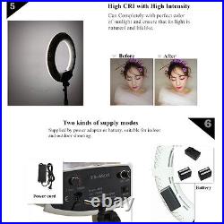 18'' FS480II LED Ring Light Kit Studio Photography Lights For Makeup Live Stream