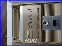 1976 RCA STUDIO II HOME TV PROGRAMMER VIDEO GAME SYSTEM partially tested 18V100
