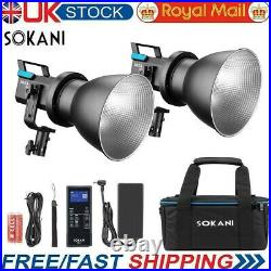 2-Pack Sokani X60 V2 COB Light LED Video Photo Studio Spotlight VS Godox sl-60w