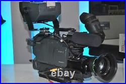 2 x Studio Triax Broadcast Video Camera SDI SONY DXC D50 + TX50 SDI CCU + RCP