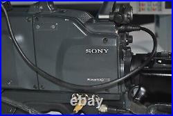 2 x Studio Triax Broadcast Video Camera SDI SONY DXC D50 + TX50 SDI CCU + RCP