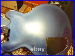2013 Gibson ES-335 Studio Midnight Blue Guitar withHard Shell Case USA VIDEO