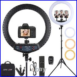 21 Inch LED Ring Light with Tripod Stand, Video Ring Light for Selfie Photograph