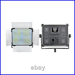 2Pcs Dison D2000II SMD LED Bicolor Photography Studio Lighting Lamp Video Lights