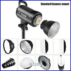 2x Godox SL-60W LED Studio Video Light Photography Lighting Bowens Mount 5600K