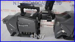 2x Ikegami hc400w studio cameras 1x with viewfinder vf15-46 Sold as is with n