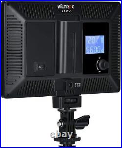 2x VILTROX L116T Photography LED Video Light Panel Camera Studio Light + Stand