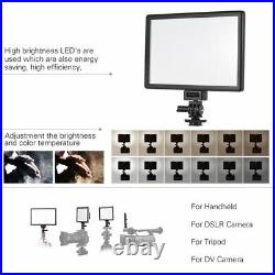 2x Viltrox L116T LED Dimmable 3300K-5600K Studio Photo Video Light + Light Stand
