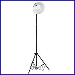 3 New Photo Video Studio Continuous Sparkler Dome Light Kit 2M Stand Boom Arm UK