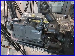 4 Video Cameras Broadcast Tv Studio SDI 169 SONY DXC D50 WSP UPGRATE TO HD