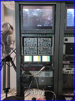 4 Video Cameras Broadcast Tv Studio SDI 169 SONY DXC D50 WSP UPGRATE TO HD