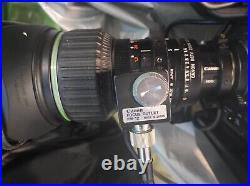 4 x HD Studio Broadcast video Cameras JVC GY HD 250 + CCU + CABLES + Servo zoom