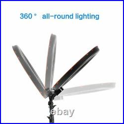 40W 5500K LED Studio Ring Light Selfie Video Make Up Photo Lighting &200cm Stand