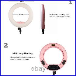 48W FS-480II LED Ring Lights Dimmable Studio Beauty Lighting For Makeup Wedding