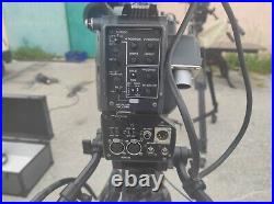 5 x SONY DXC D50 SDI 169 Chains Broadcast Video Cameras Tv Studio + Triax Cable