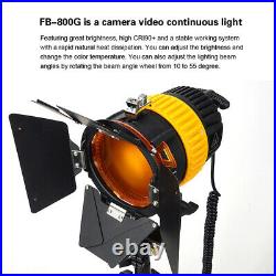 5500/3200K 3X80W V-mount LED Spotlight+Stand Kit For Video Studio Photography