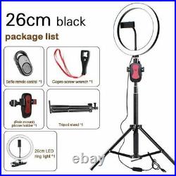 5600K LED Ring Light Lamp 10 Dimmable Photography Studio Phone Video With 150CM