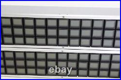 AS-IS 2 LOT VSM LSB LBP51 Virtual Studio Manager LCD Push Button Panels UNTESTED