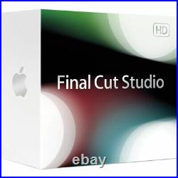 Apple Final Cut Studio 3 FULL RETAIL Version BRAND NEW AND SEALED