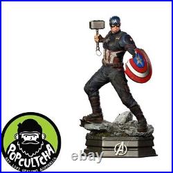 Avengers 4 Endgame Captain America 1/4 Scale Legacy Statue New