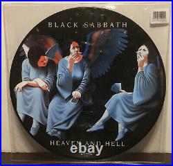 Black Sabbath Heaven And Hell Earmark Picture Disc Vinyl LP Record