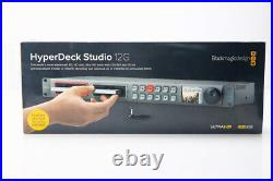 BlackMagic HyperDeck Studio 12G Video Recorder Ships Free