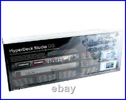 Blackmagic Design HyperDeck Studio 12G 4K ProRes Video Recorder with HDMI, SDI