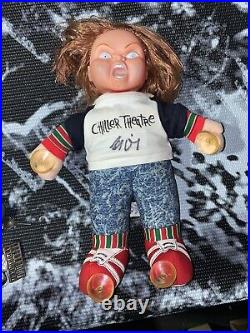 Chucky Child's Play 3 Plush Toy signed by Ed Gale