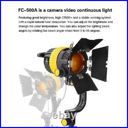 Compackt 5500/3200K 50W LED Spotlight Continuous Light+V-Lock For Video Studio
