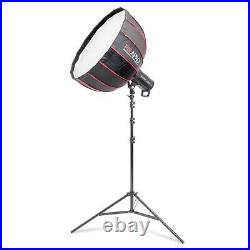 Continuous Video Portrait LED Studio Light and 65cm RiceBowl Softbox Kit COB60D