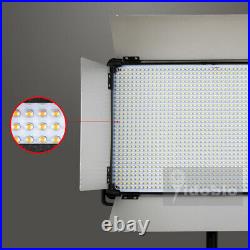 D1500II 120W LED Panel Light Flat Video Lights For Studio Interview Photography