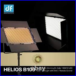 DF DIGITALFOTO Helios B100 Studio Video Dimming Bi-Color 3200K-5500K100W2 LED Pa