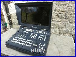 Datavideo HS-600 mobile video studio 8 input mixer broadcast production desk