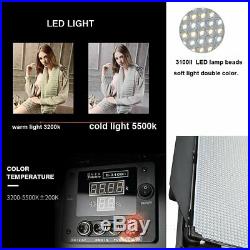 Dison D-3100II LED Photo Studio Video Light Soft Flat Panel Contiunous Lighting