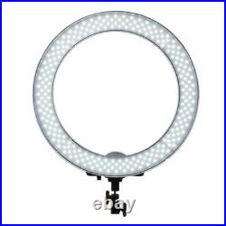 Diva 55w 45cm LED Studio Ring Light Beauty Make Up Selfie Video Photo +Mount Kit
