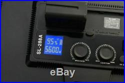 Ex-Pro 2 Pack SM LED Video Photography Studio Panel Lights 3200-5600K CRI 95+