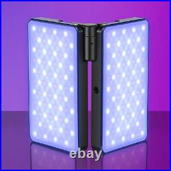 Foldable RGB LED Video Light Studio Fill Light Photography Light 2600-12000K