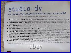 Formac Studio DV TV/video Digitizer Firewire Tv Solution For Mac/PC FS1041-1