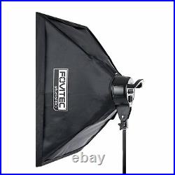 Fovitec 2500w Photography & Video Studio Lights & Boom Arm Softbox Lighting Kit