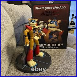 Funko Five Nights At Freddy's Security Breach Freddy & Gregory Statue Fnaf Uk