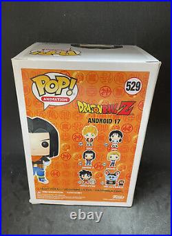 Funko Pop Dragonball Z Android 17 Signed By Chuck Huber With COA 529