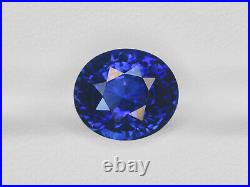 GIA Certified KASHMIR Blue Sapphire 5.76 Cts Natural Untreated Oval
